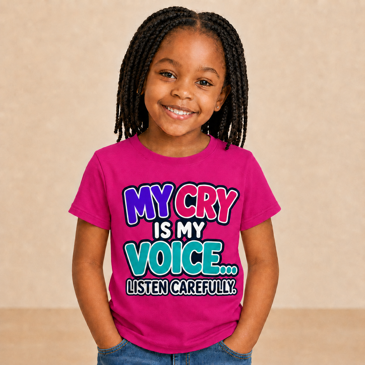 My Cry is my Voice!
